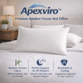 Apexviro™ Premium Bamboo Viscose Bed Pillow